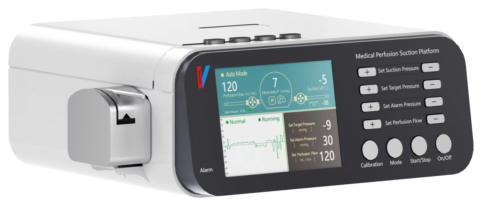 Medical perfusion suction platform product visual