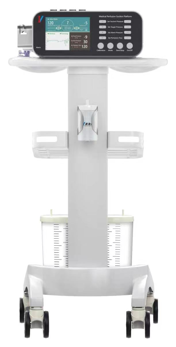 Medical Perfusion Suction Platform full cart product render